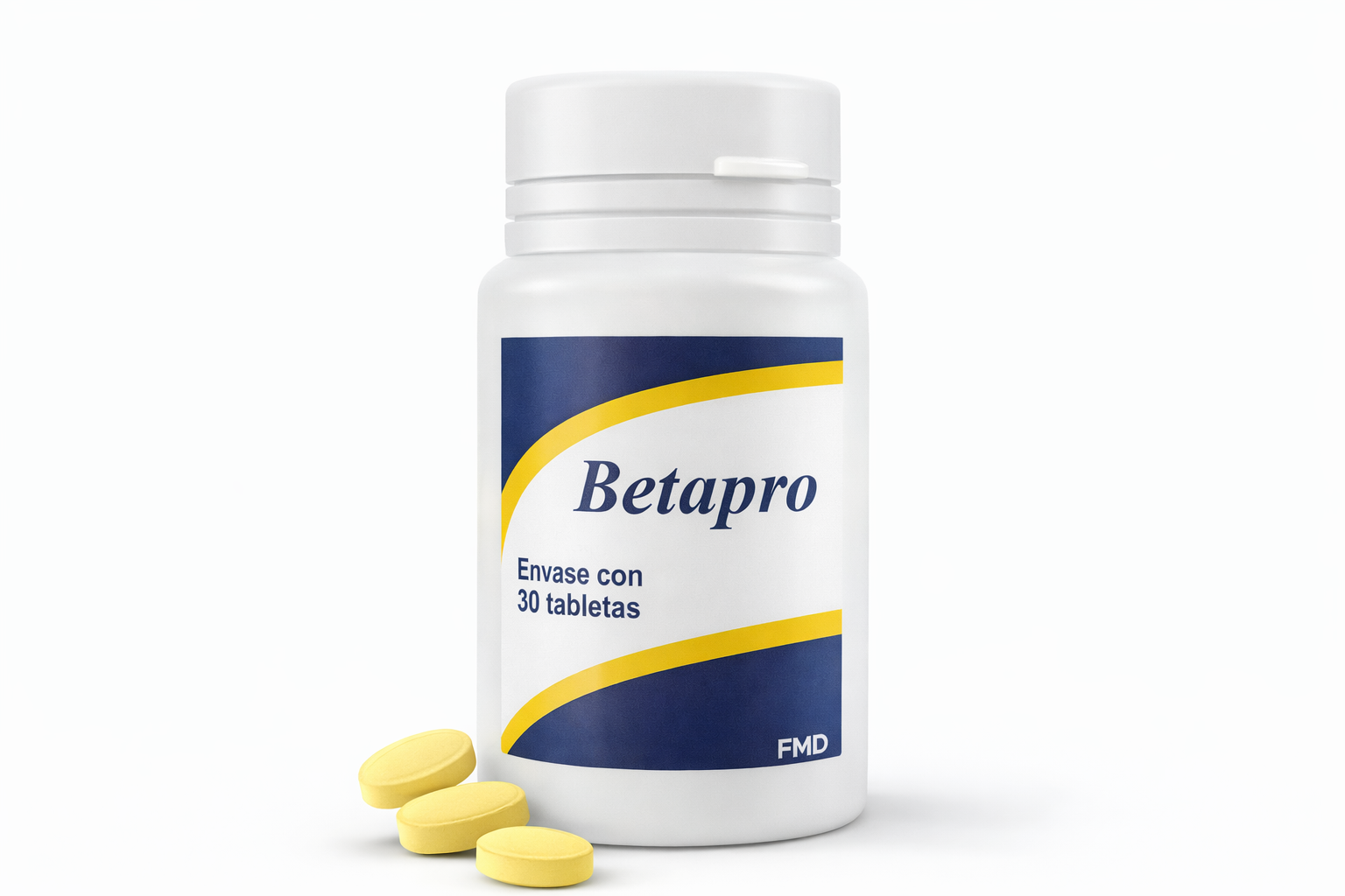 Betapro, envase con 30 tabletas
