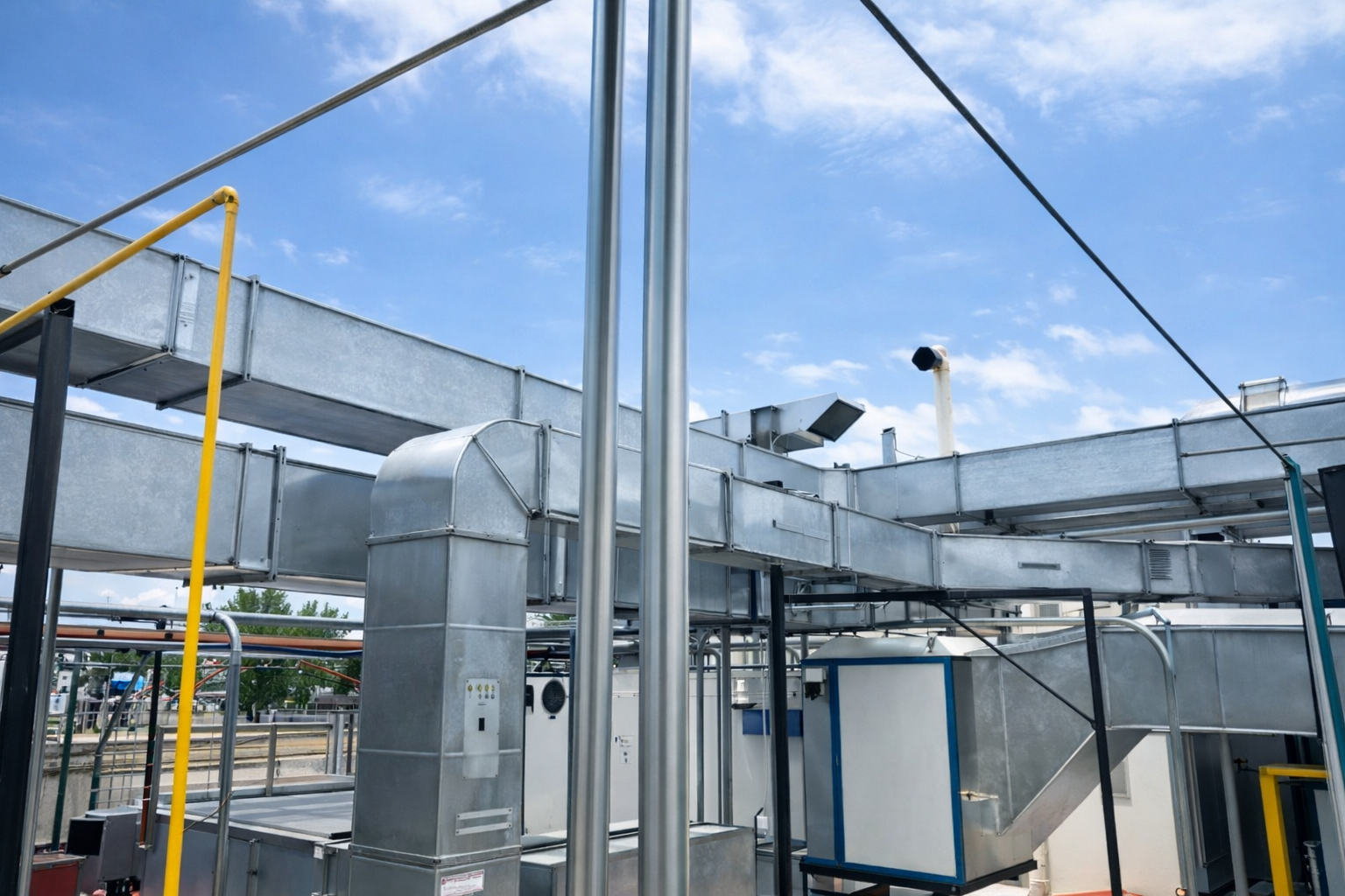 Infraestructura industrial en planta